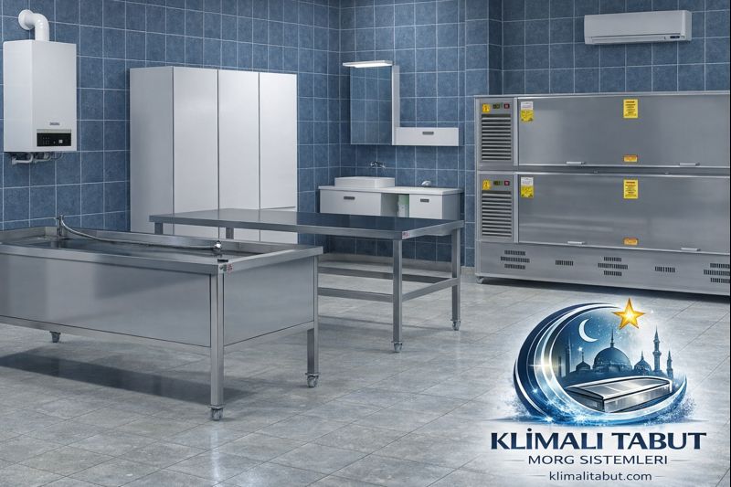 Morg Üniteleri ve Gasilhane Ekipmanları ile Profesyonel Cenaze Hizmetleri